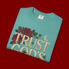 Trust God's Plan Floral T-Shirt — Inspirational Christian Tee