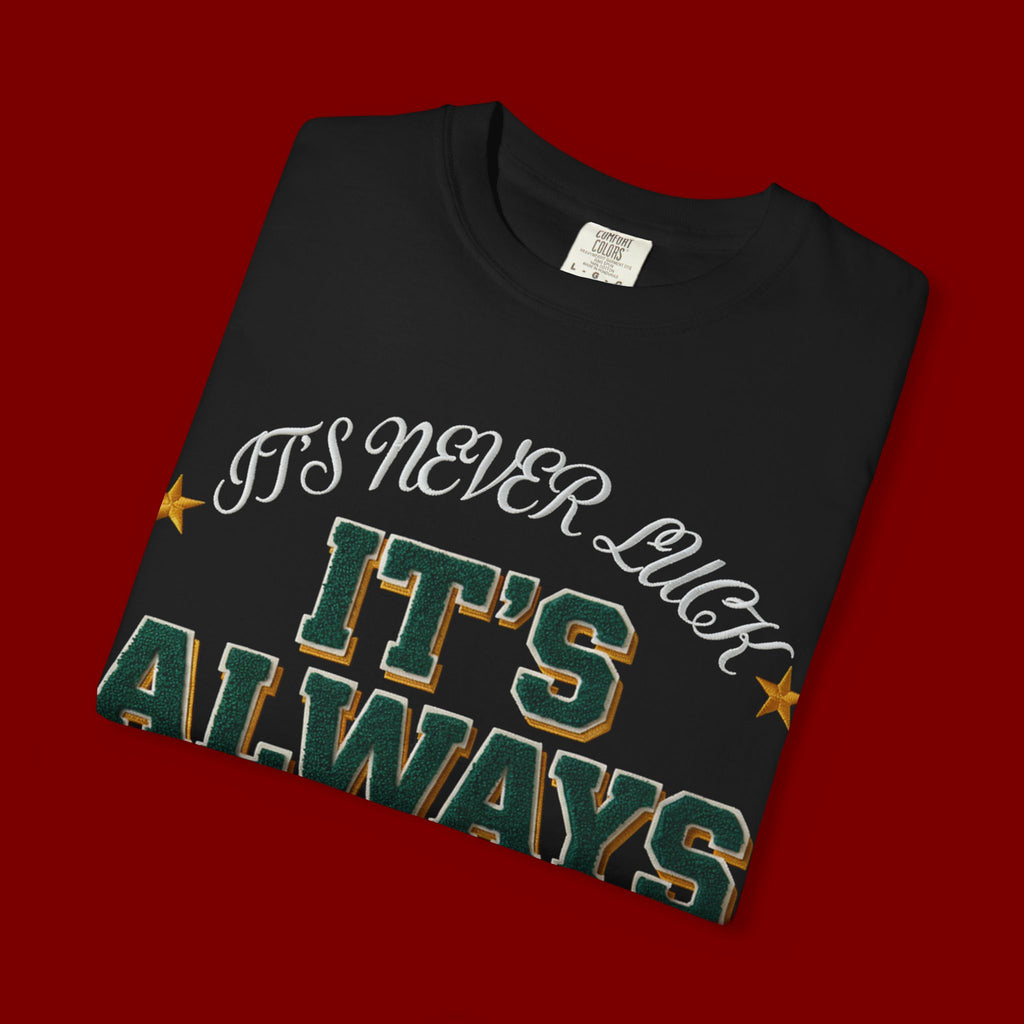 It’s Always God Graphic T-Shirt — Faith-Based Vintage Lettering Tee