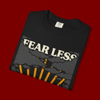 Fear Less Pray More T-Shirt — Inspirational Christian Graphic Tee