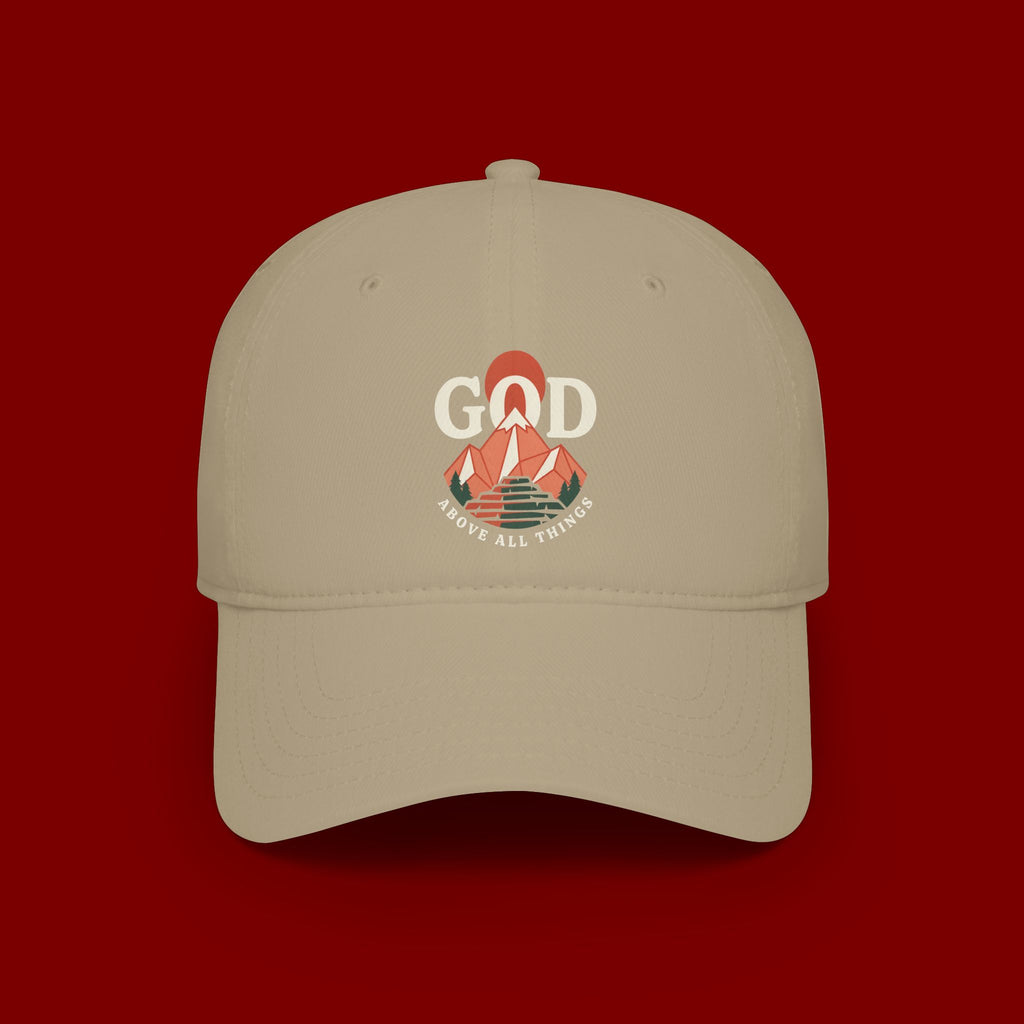God Above All Things Embroidered Baseball Cap