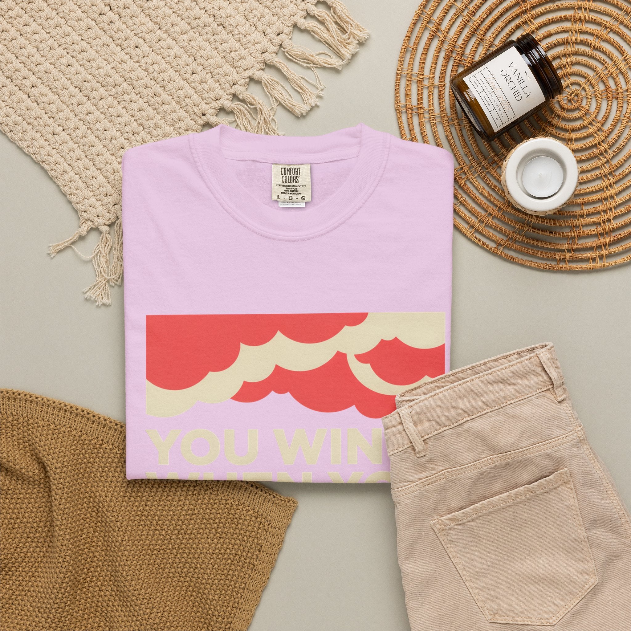 You Win When You Pray T-Shirt — Vintage Wave Faith Tee