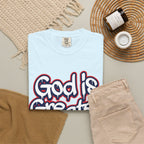 God Is Greater American Flag T-Shirt