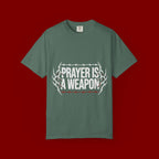 Prayer Is A Weapon T-Shirt — Christian Faith Graphic Tee