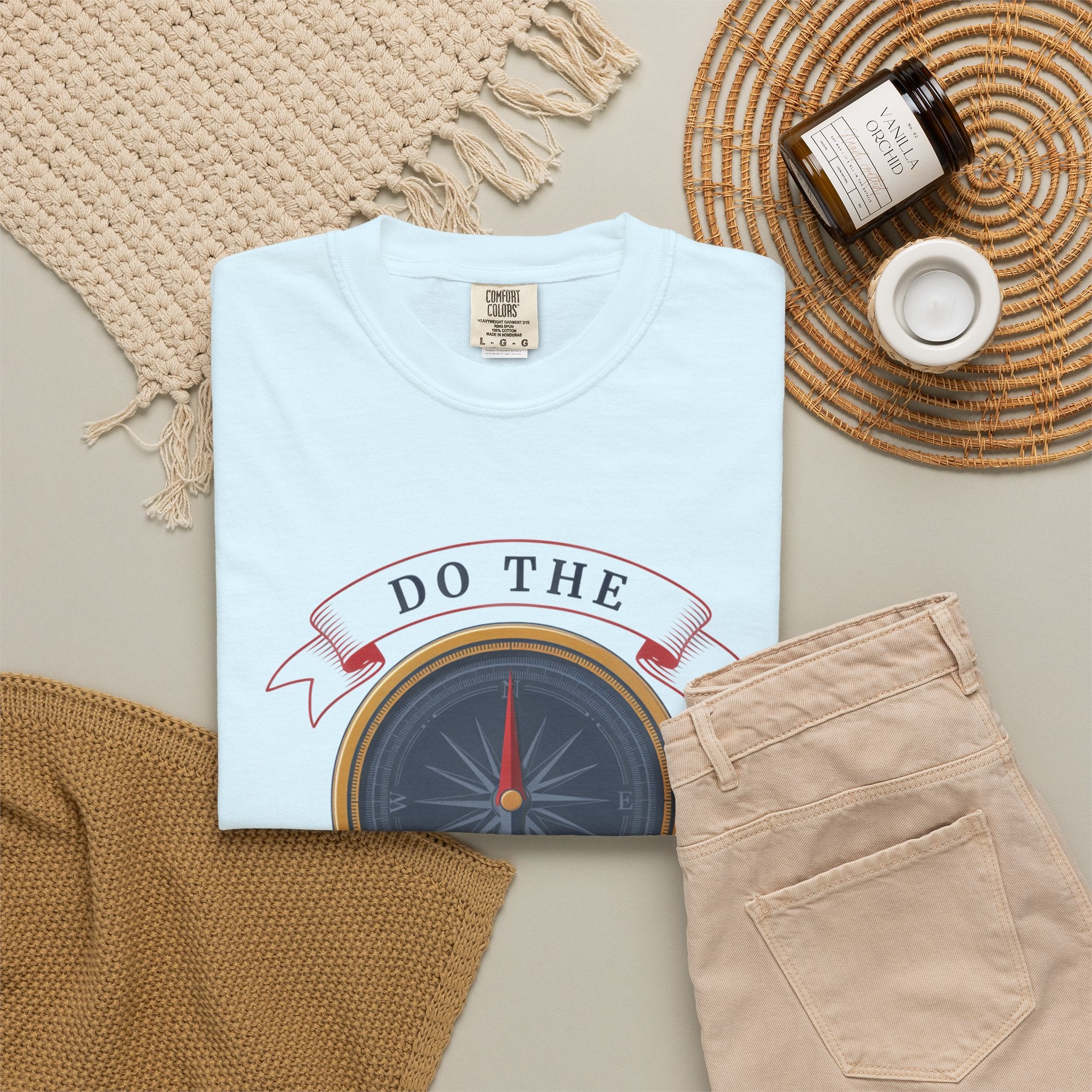 Do The Right Thing Compass T-Shirt — Motivational Graphic Tee