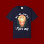Make a Way Christian T-Shirt — 'God Will Always Make a Way' Sunset Faith Tee