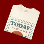 Be Thankful Tee — "Today is a Gift of God" Inspirational Graphic T-Shirt