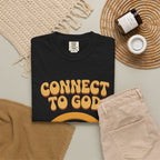 Connect to God T-Shirt — "The Password Is Prayer" Retro Faith Tee