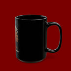 God Is My Strength and Power Black Mug — Faith Tree Coffee Cup (11oz/15oz)