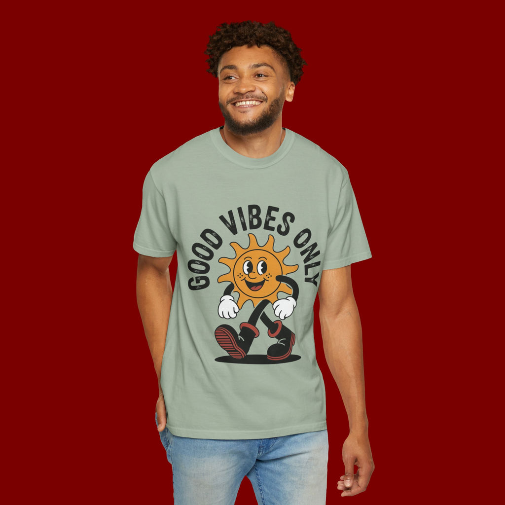 Good Vibes Only Sun Graphic T-Shirt