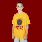 Do The Right Thing Kids T‑Shirt — Compass Graphic Moral Encouragement Tee