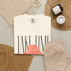Take Time to Pray Floral T-Shirt — Christian Faith Graphic Tee