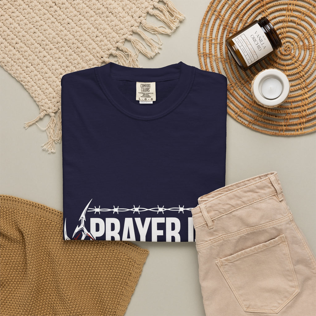 Prayer Is A Weapon T-Shirt — Christian Faith Graphic Tee