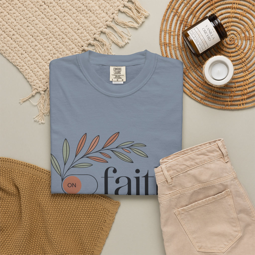 Faith Over Fear T‑Shirt — Inspirational Christian Tee with 'faith' and 'fear' Design