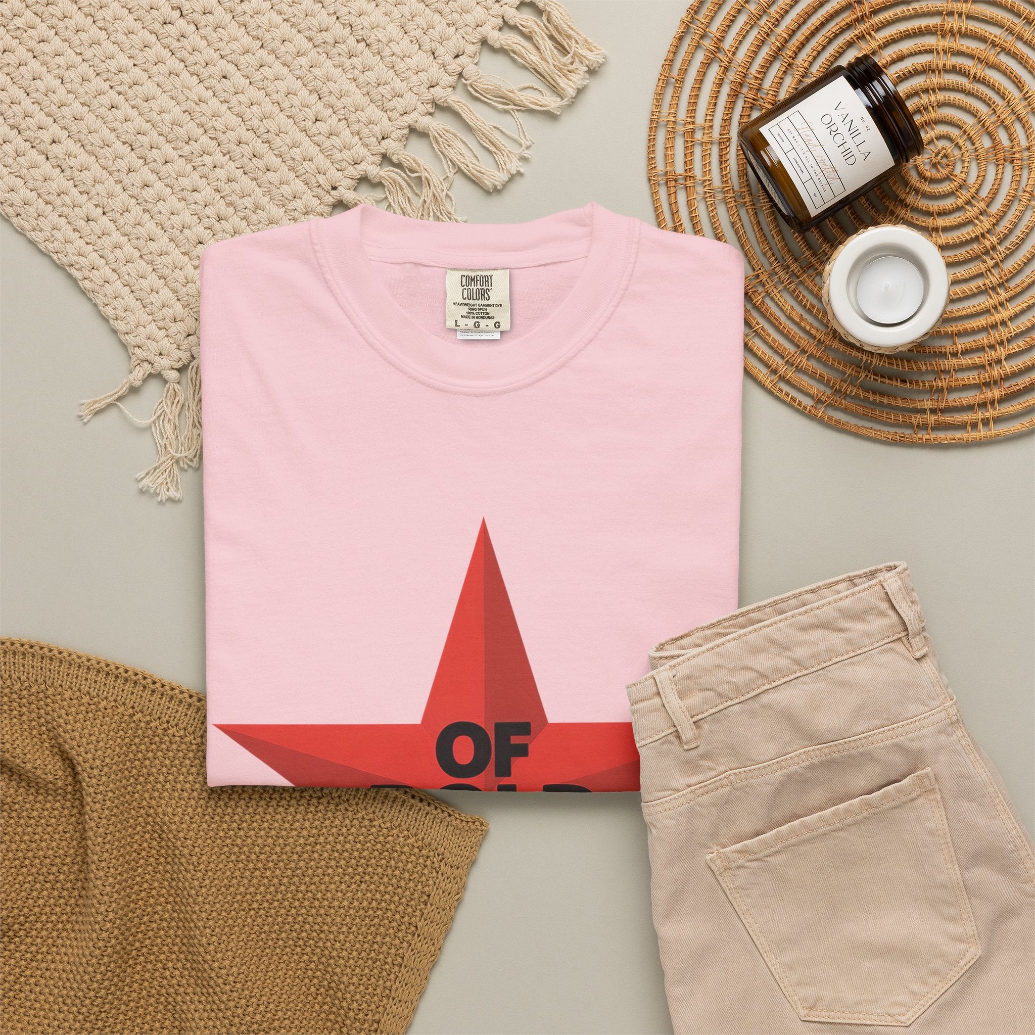 Bold Faith Star T-Shirt — "Of Bold Faith" Graphic Tee