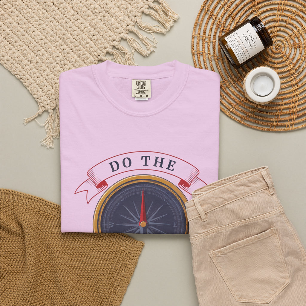 Do The Right Thing Compass T-Shirt — Motivational Graphic Tee