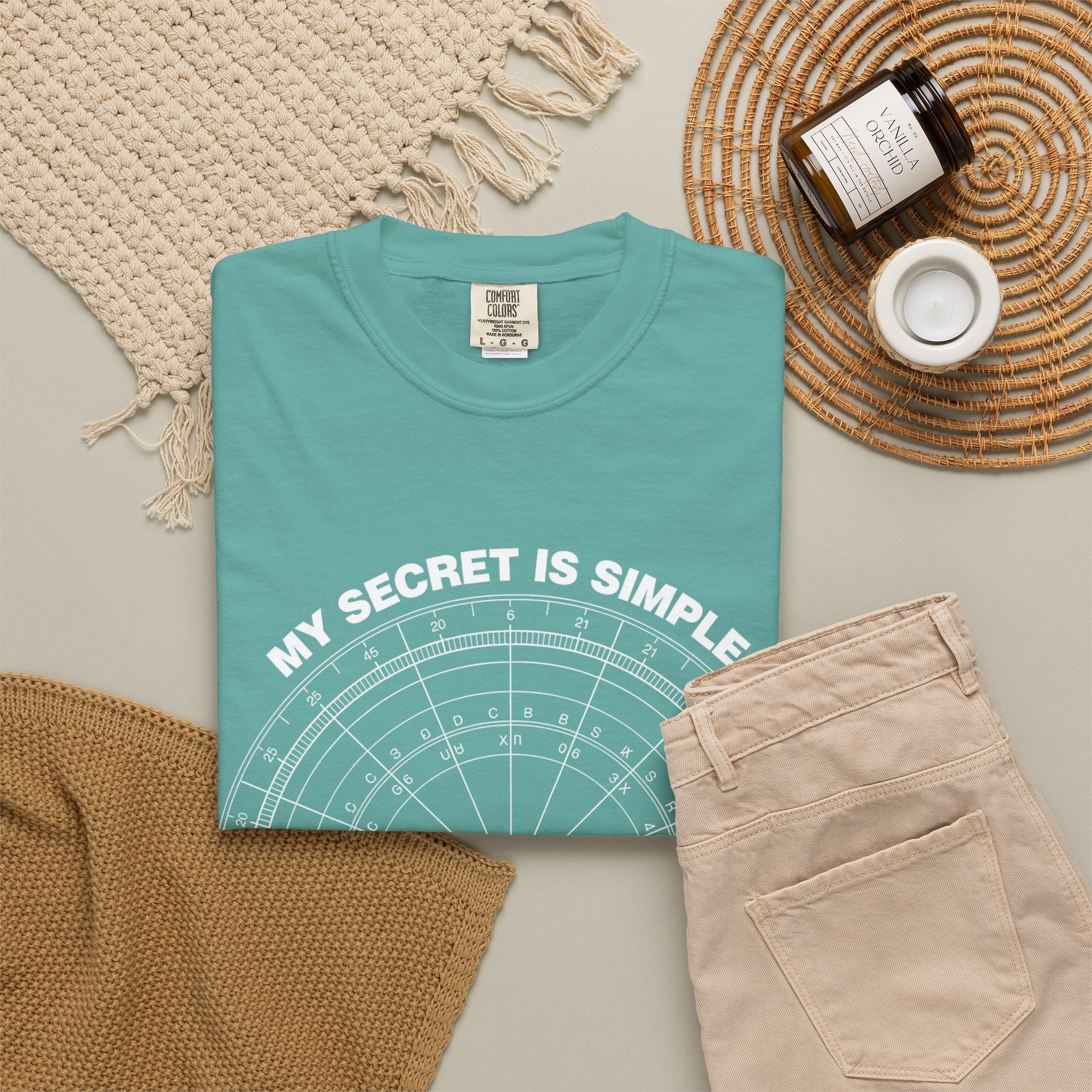 I Pray T‑Shirt — "My Secret Is Simple" Faith Graphic Tee