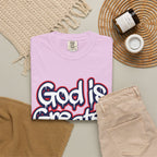 God Is Greater American Flag T-Shirt