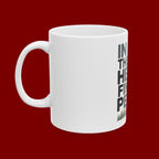 Christian Inspirational Mug - "In God The Heart Finds Peace" Ceramic Coffee Cup (11oz, 15oz)