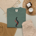 Matchstick Graphic T-Shirt — “Time Never Comes Again” Vintage-Inspired Tee