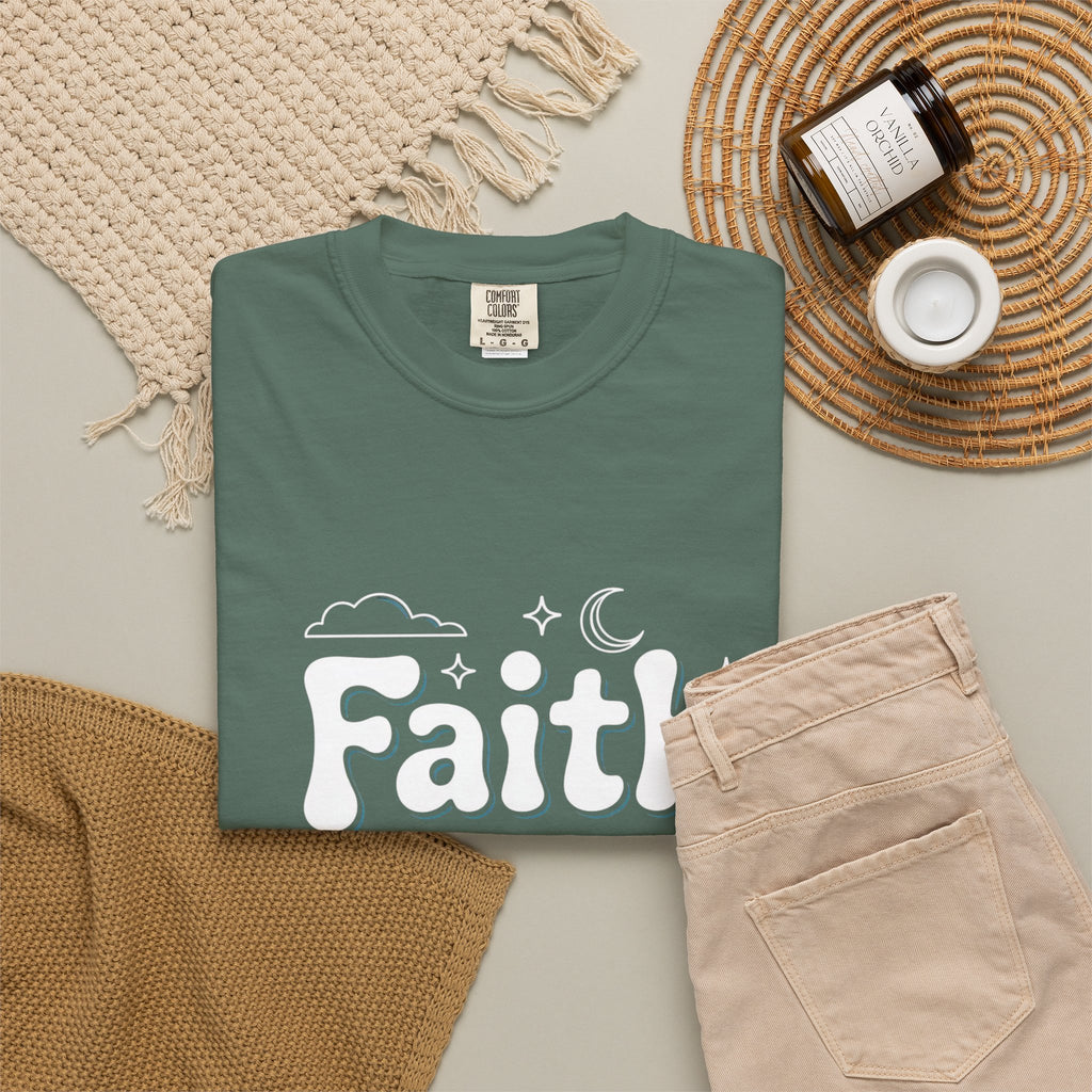 Faith Embossed T-Shirt