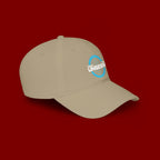 Trust The Unseen Target Logo Baseball Cap — Low Profile Red Hat