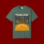 Fear Less Pray More T-Shirt — Inspirational Christian Graphic Tee