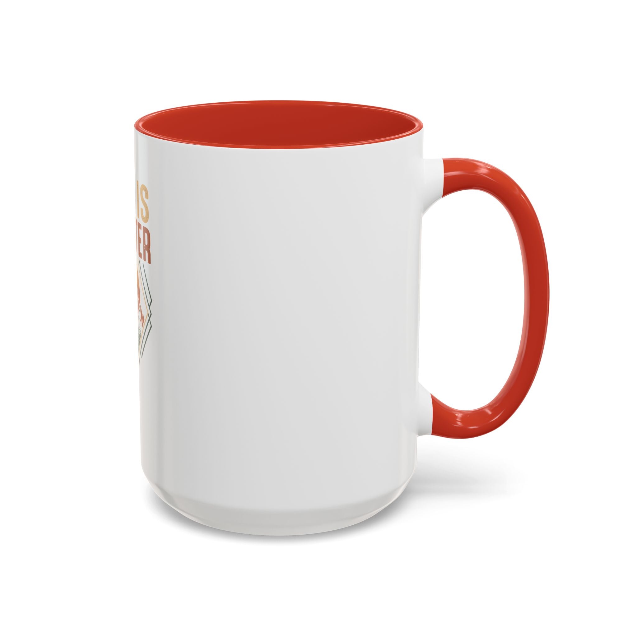 God Is Greater Mountain Coffee Mug — Inspirational Christian Accent Mug