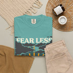 Fear Less Pray More T-Shirt — Inspirational Christian Graphic Tee