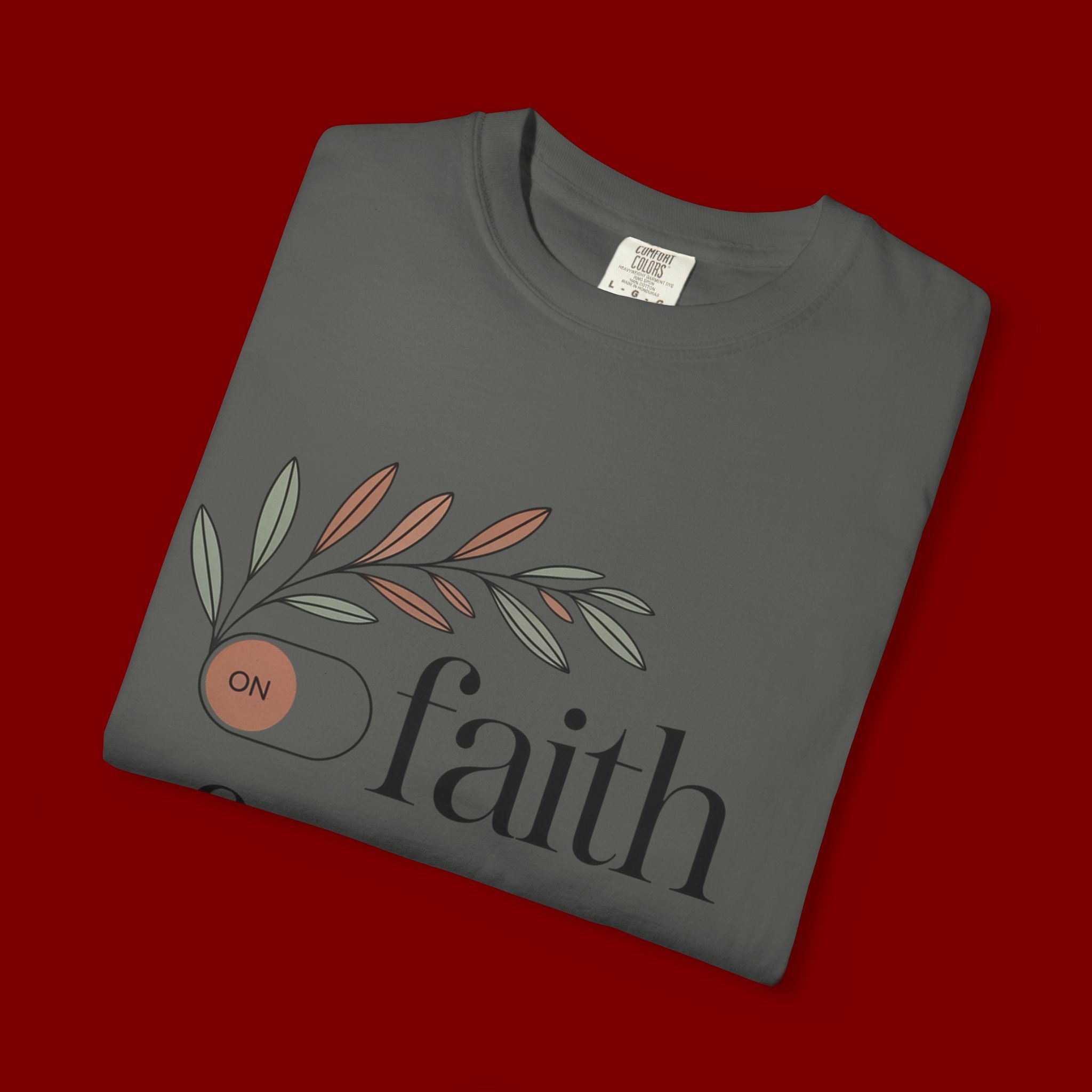 Faith Over Fear T‑Shirt — Inspirational Christian Tee with 'faith' and 'fear' Design