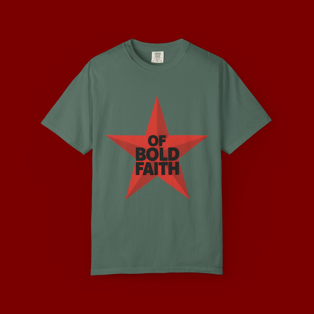Bold Faith Star T-Shirt — "Of Bold Faith" Graphic Tee