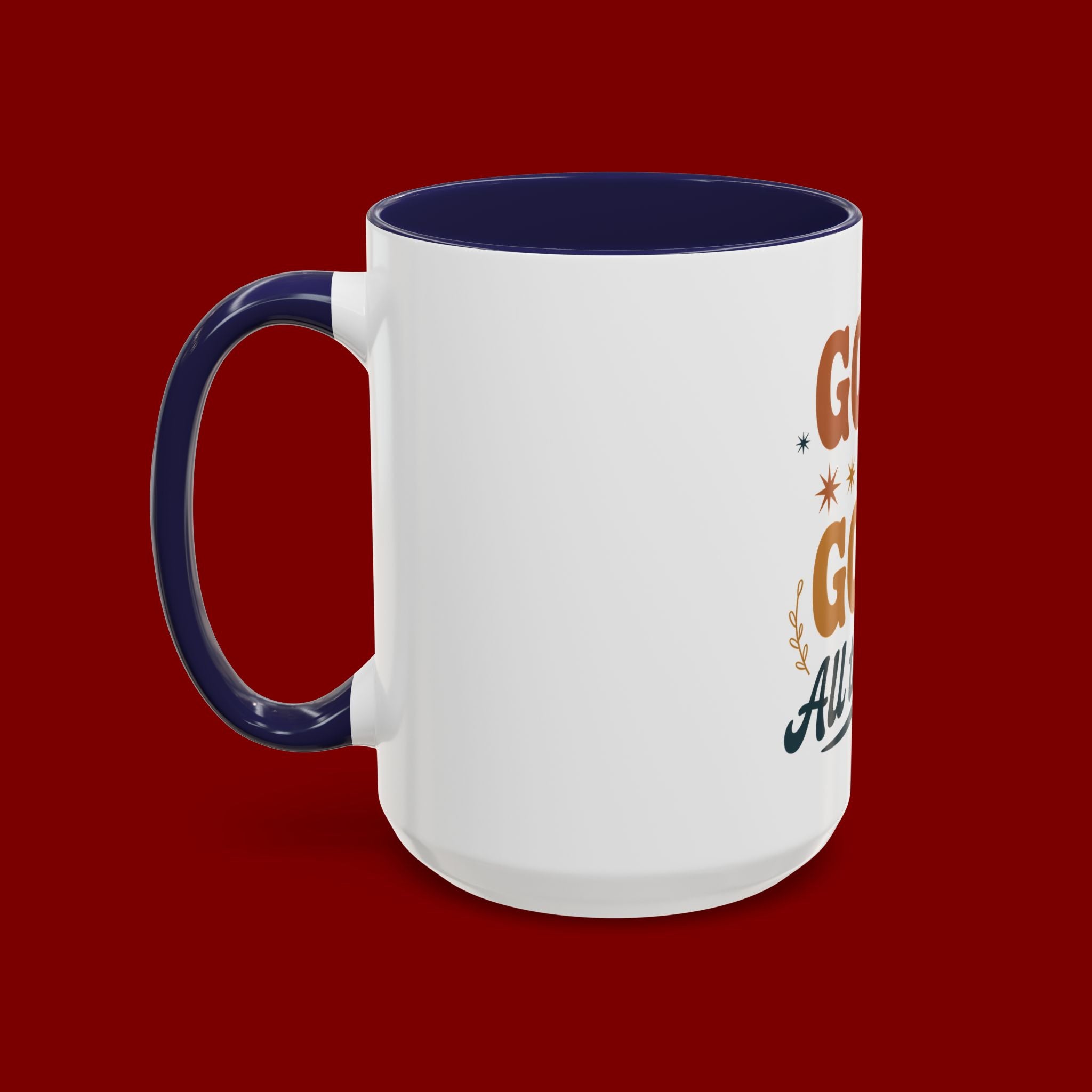 Praise the Lord Coffee Mug – Retro Christian Faith Accent Mug (11/15oz)