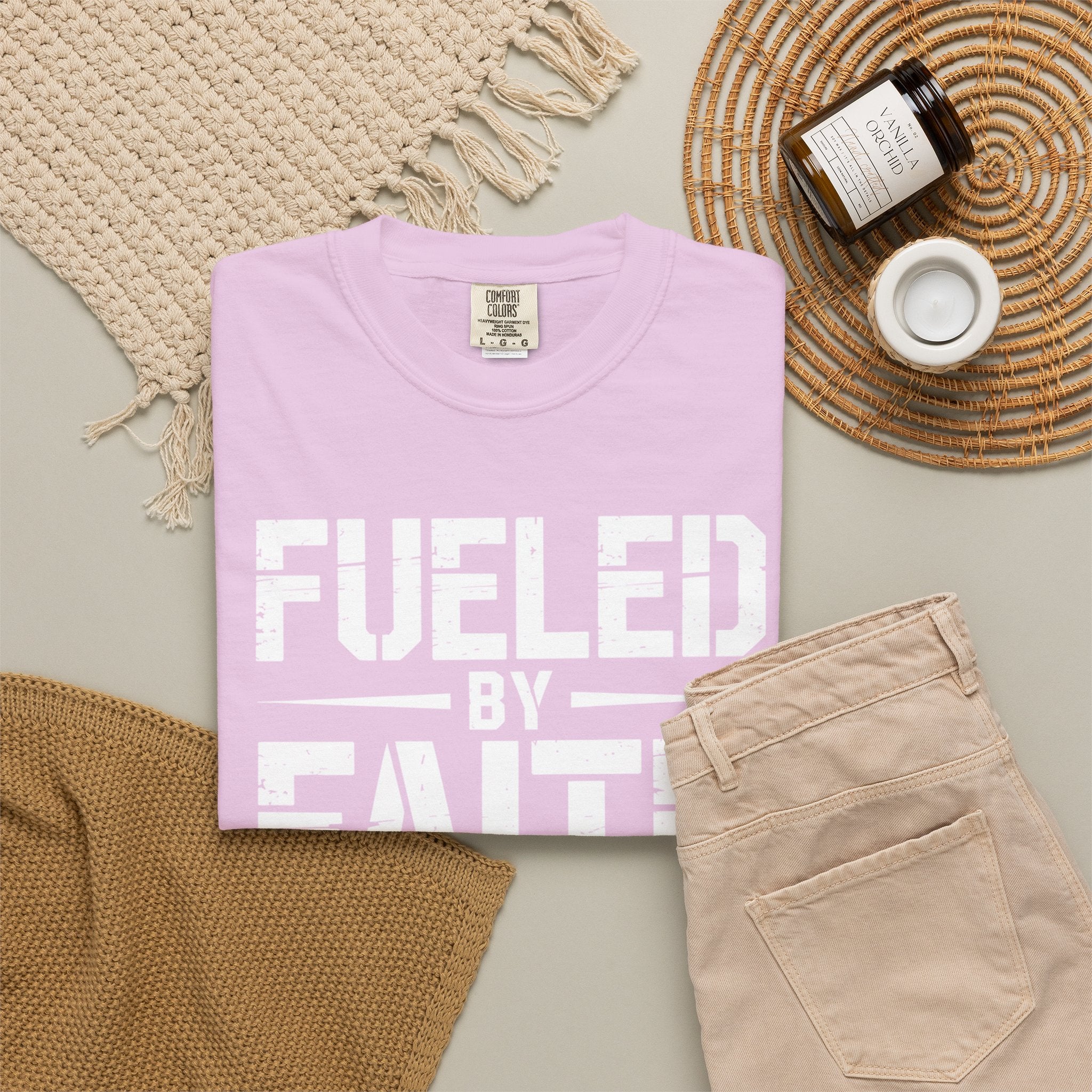 Fueled by Faith Not Fear T-Shirt