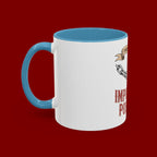 Accent Coffee Mug — "Faith Makes the Impossible Possible" Inspirational Ceramic Mug