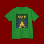 Kids T‑Shirt — "Walk By Faith" Inspirational Graphic Tee for Children