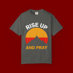And Pray Mountain Sunset T-Shirt