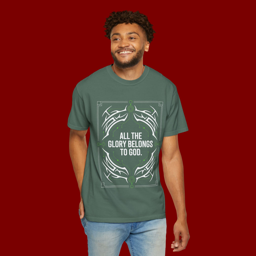 All The Glory Belongs To God T-Shirt — Faith Graphic Tee