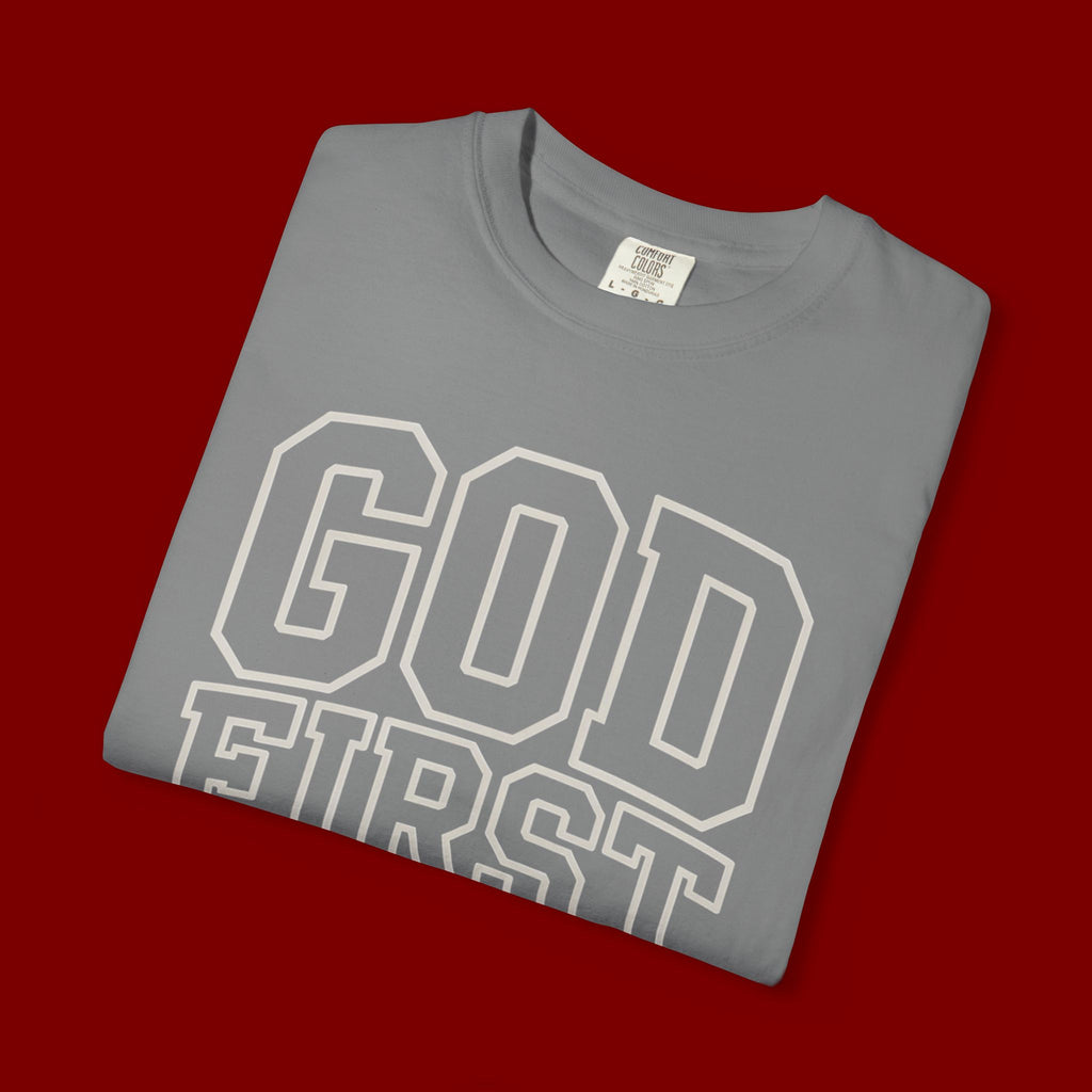 God First Bro T-Shirt — Faith-Based Graphic Tee