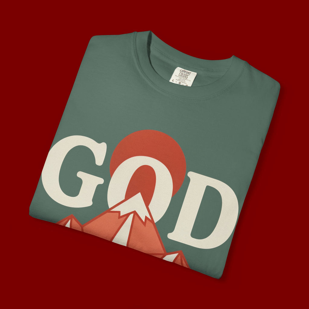 God Above All Things T-Shirt — Mountain Faith Graphic Tee