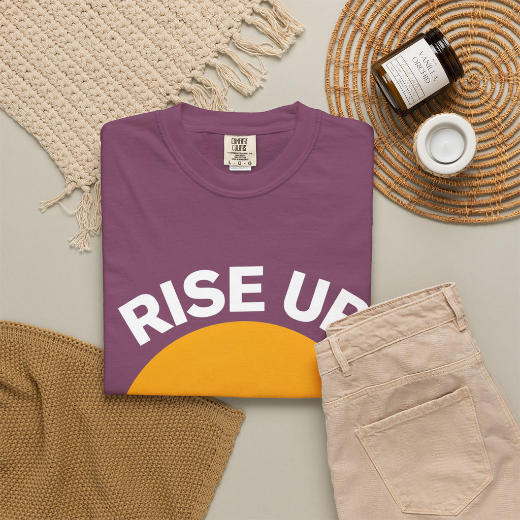 And Pray Mountain Sunset T-Shirt