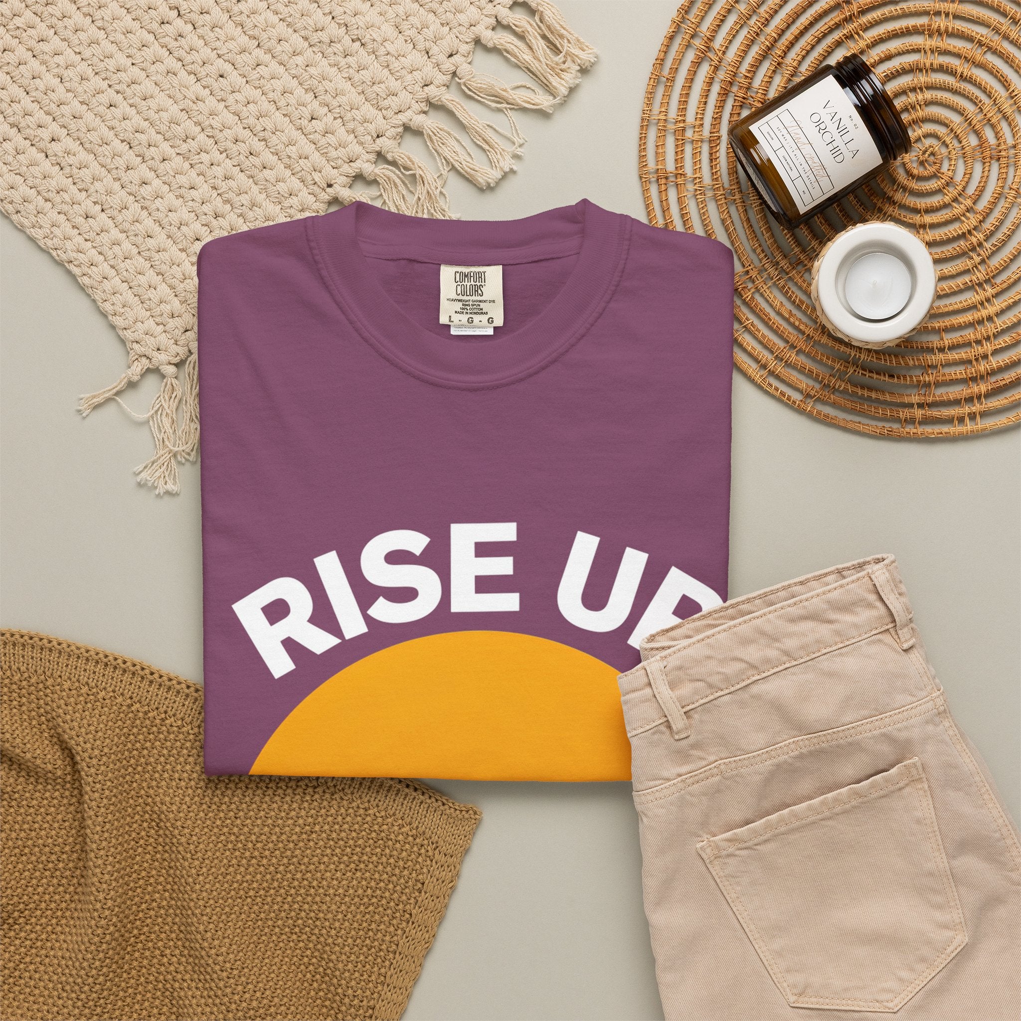 And Pray Mountain Sunset T-Shirt