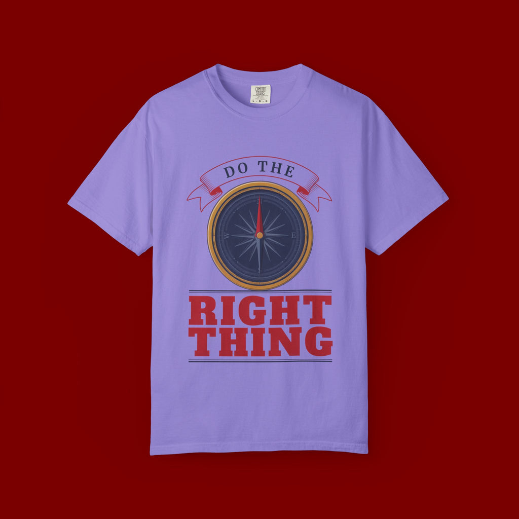 Do The Right Thing Compass T-Shirt — Motivational Graphic Tee