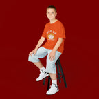 Kids T-Shirt - "Rise Up and Pray" Inspirational Christian Tee for Children