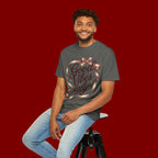 Good Vibes Only T-Shirt — Positive Message Graphic Tee with Ribbon Design