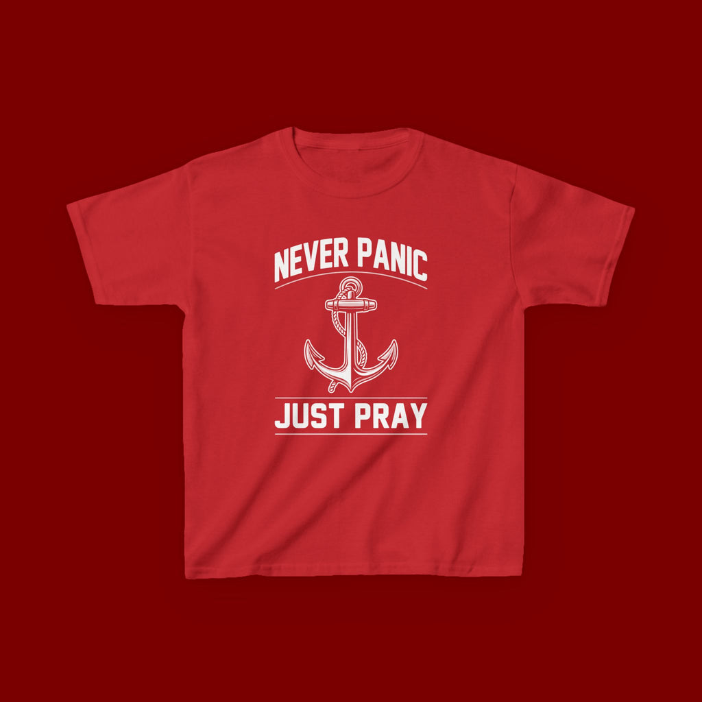 Kids T-Shirt - Plain White Heavy Cotton Tee (Everyday Wear, School & Play)