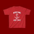 Kids T-Shirt - Plain White Heavy Cotton Tee (Everyday Wear, School & Play)