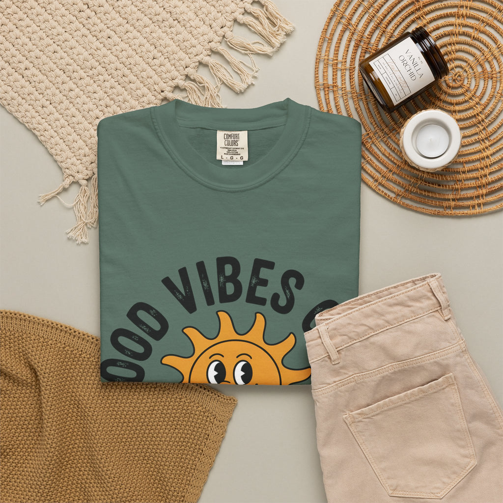 Good Vibes Only Sun Graphic T-Shirt