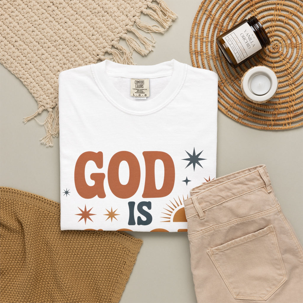 God Is Good All the Time T-Shirt — Christian Faith Graphic Tee
