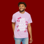 God Is So Much Bigger Than T-Shirt — Inspirational Christian Faith Graphic Tee
