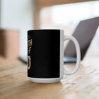 All Strength Comes From God Ceramic Mug — Inspirational Faith Coffee Cup (11oz, 15oz)