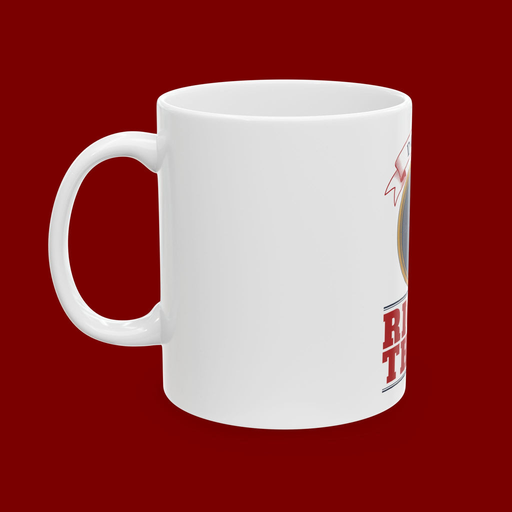 Do The Right Thing Compass Ceramic Mug — Inspirational 11oz/15oz Coffee Cup